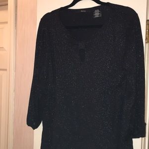 Black sparkly sweater
